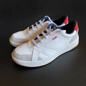 Keds The Court Leather Lace-Up Sneaker Size 8.5